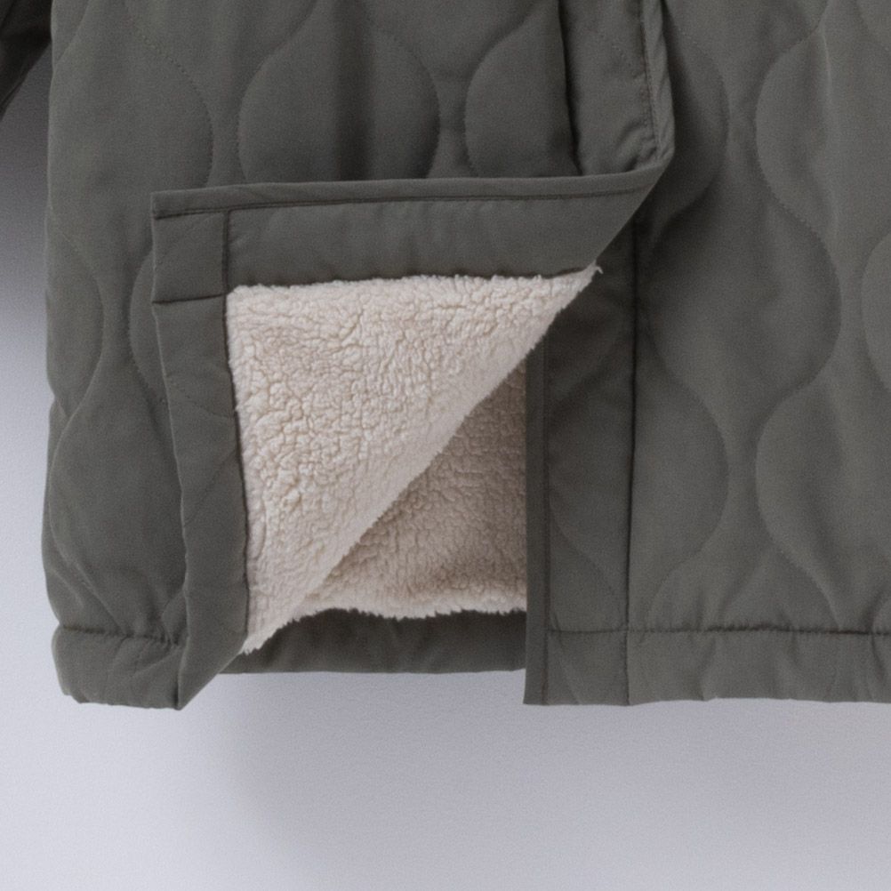 NAVY miliCo ミリコ 2wayキルトコート レディース