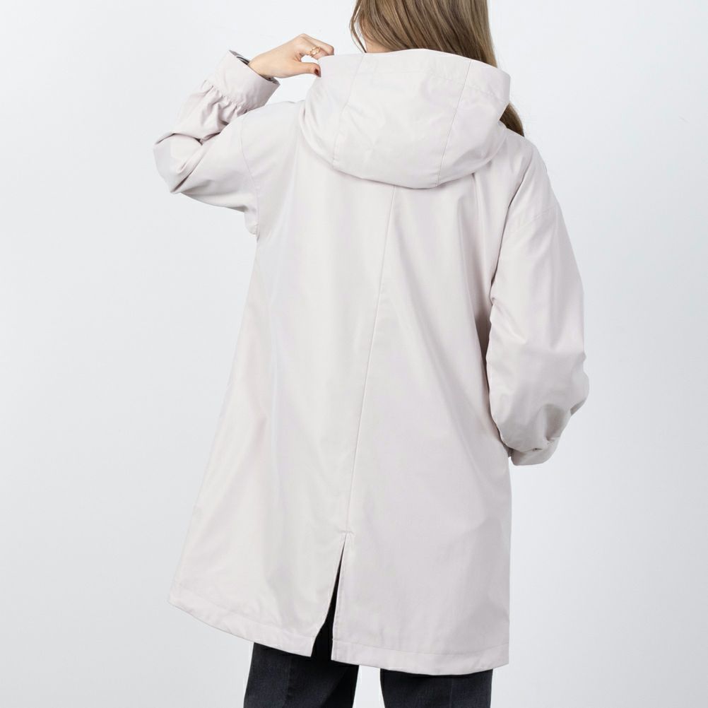 NAVY miliCo ミリコ ミリタリー アウター はっ水Aラインコート レディース商品画像-6