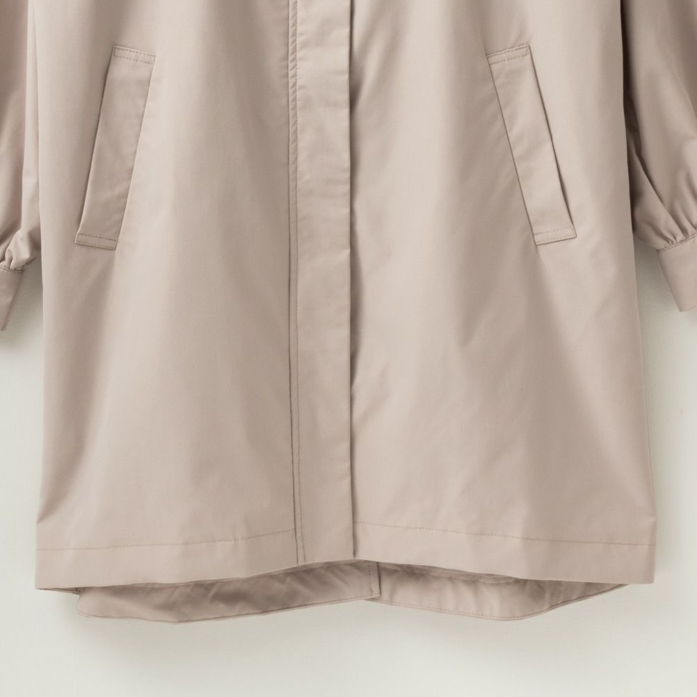 NAVY miliCo ミリコ はっ水Aラインコート レディース