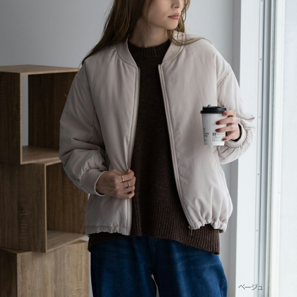 NAVY miliCo ミリコ MA-1タイプ レディース商品画像-1