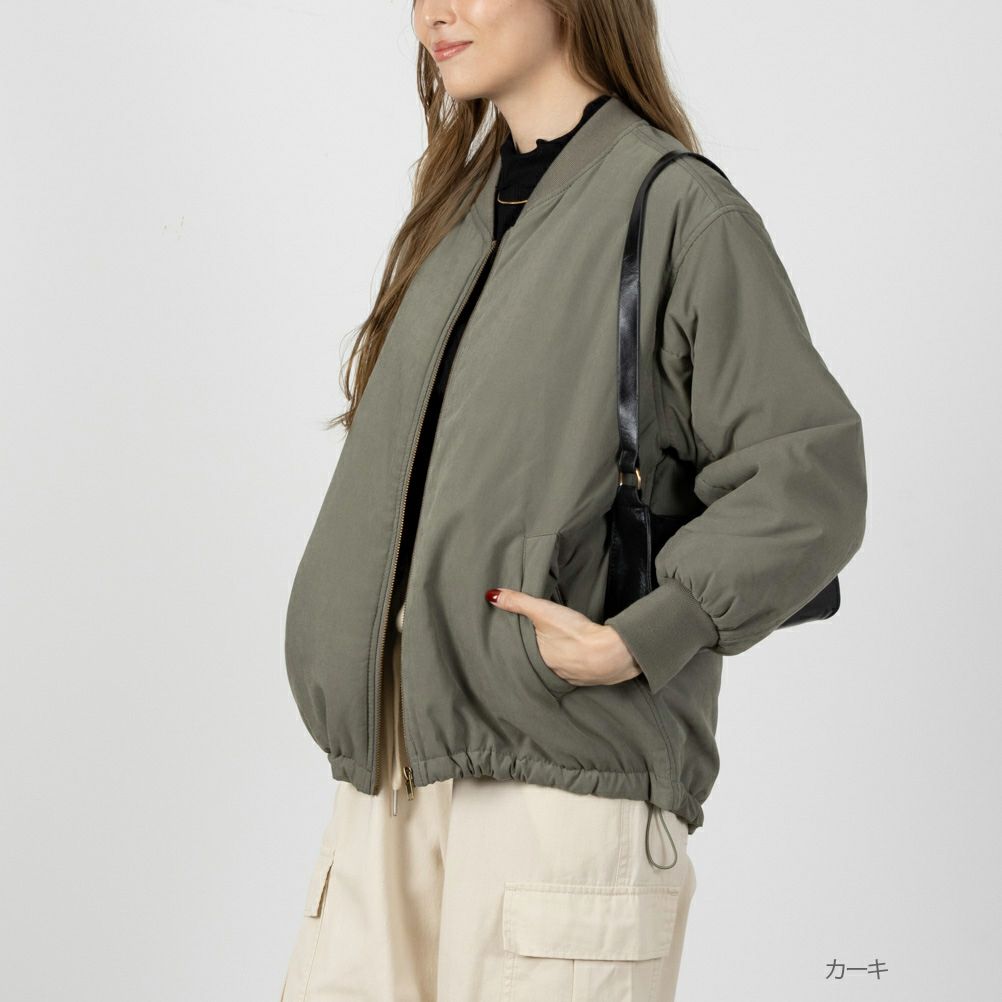 NAVY miliCo ミリコ MA-1タイプ レディース商品画像-3