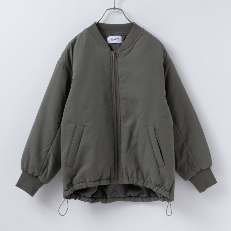 NAVY  miliCo ミリコ MA-1タイプ レディース商品画像-12