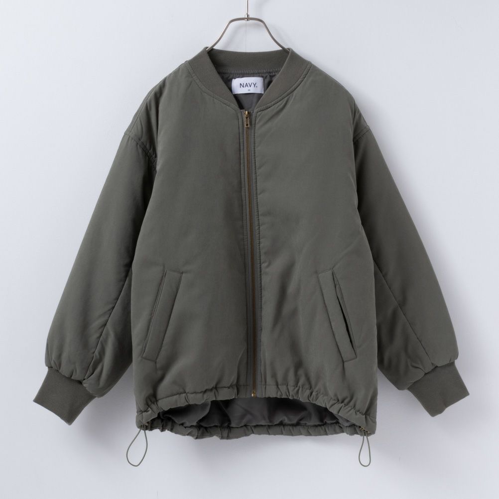 NAVY  miliCo ミリコ MA-1タイプ レディース商品サムネイル-12