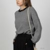 NAVY ミックスプルオーバー レディース