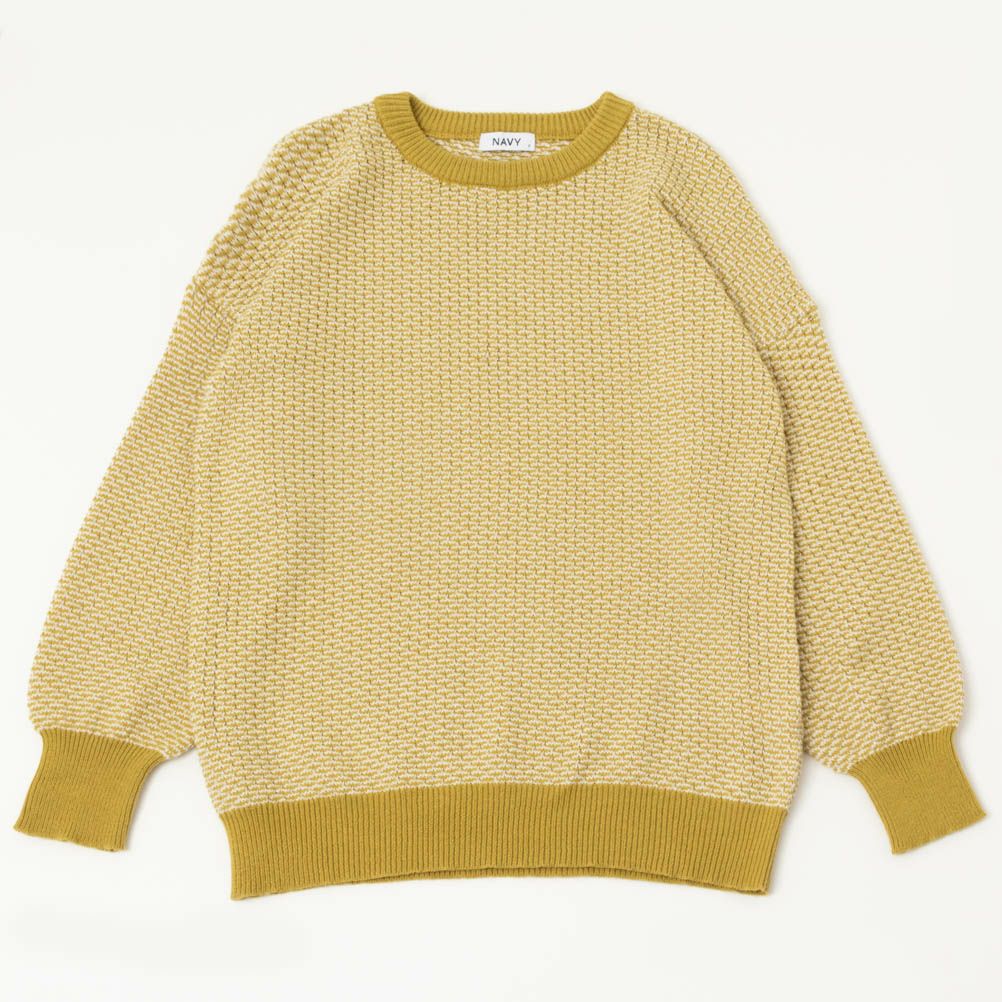 NAVY ミックスプルオーバー レディース