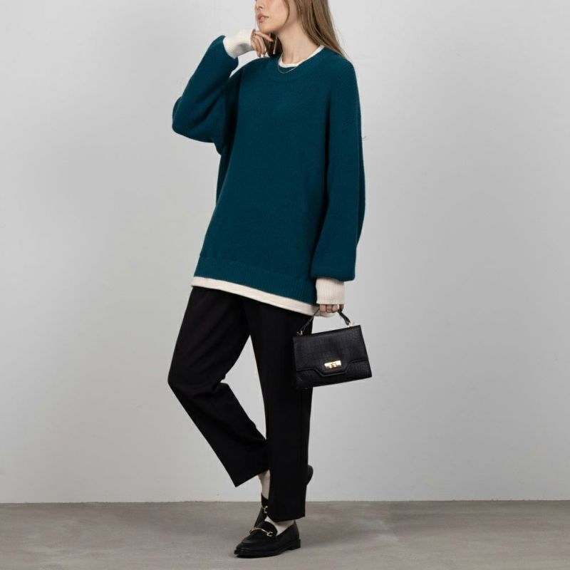 NAVY フェイクレイヤードプルオーバー レディース商品画像-7