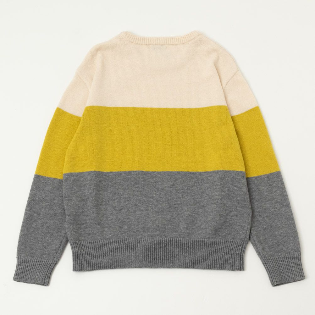 NAVY もちもち3段切り替えプルオーバー レディース