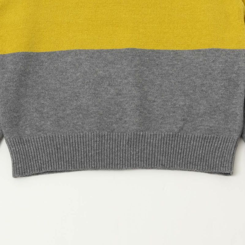 NAVY もちり もちもち 洗えるニット 3段切り替えプルオーバー レディース商品画像-20