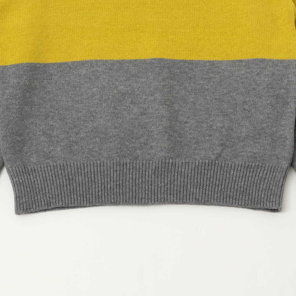 NAVY もちもち3段切り替えプルオーバー レディース