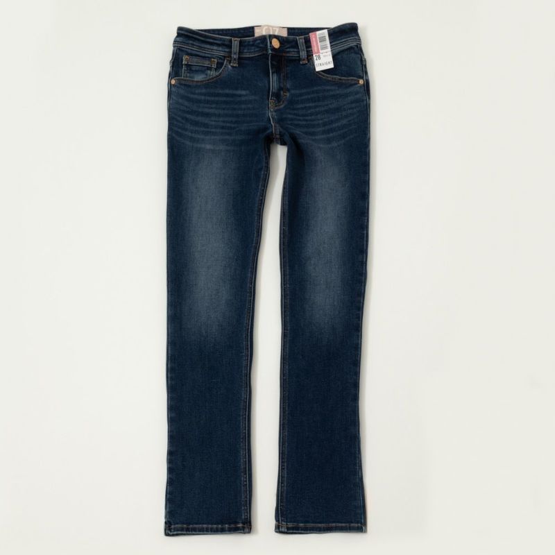 C17  ストレートデニムパンツ レディース商品画像-5