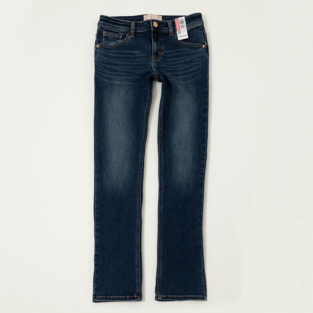 C17  ストレートデニムパンツ レディース商品画像-5