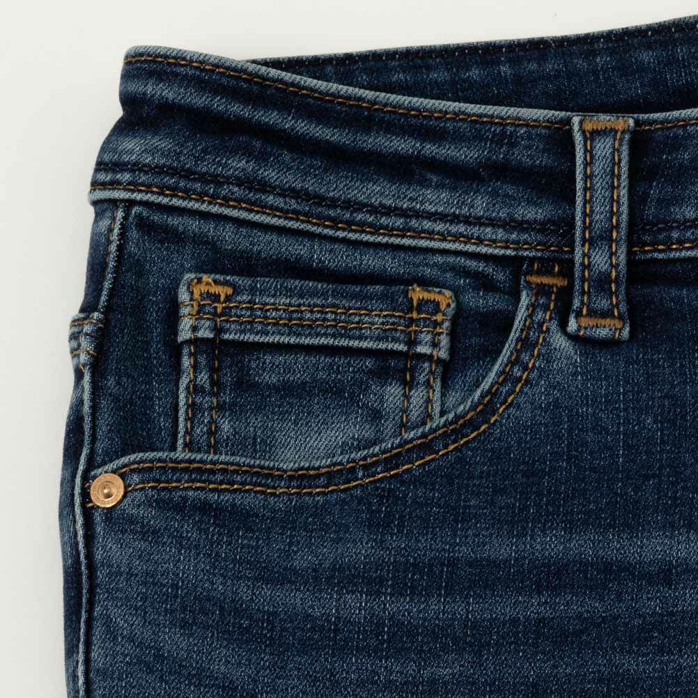 C17  ストレートデニムパンツ レディース商品画像-9