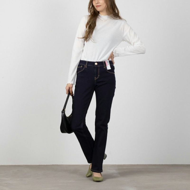 C17  ストレートデニムパンツ レディース商品画像-2