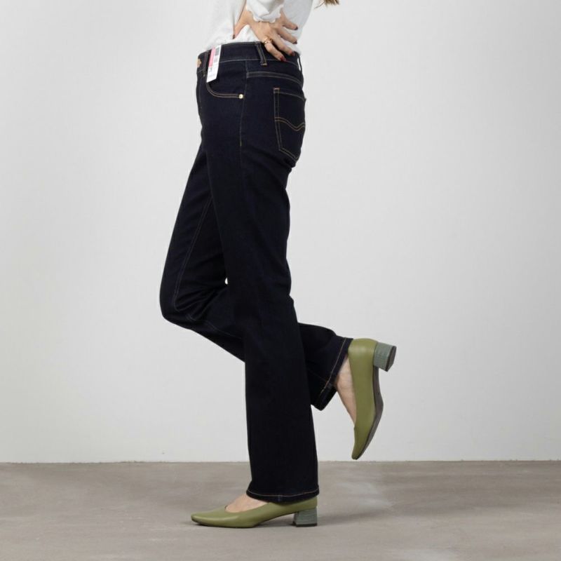 C17  ストレートデニムパンツ レディース商品画像-3