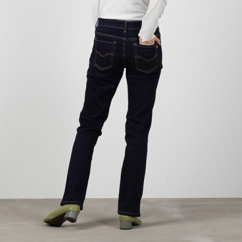 C17  ストレートデニムパンツ レディース商品画像-4