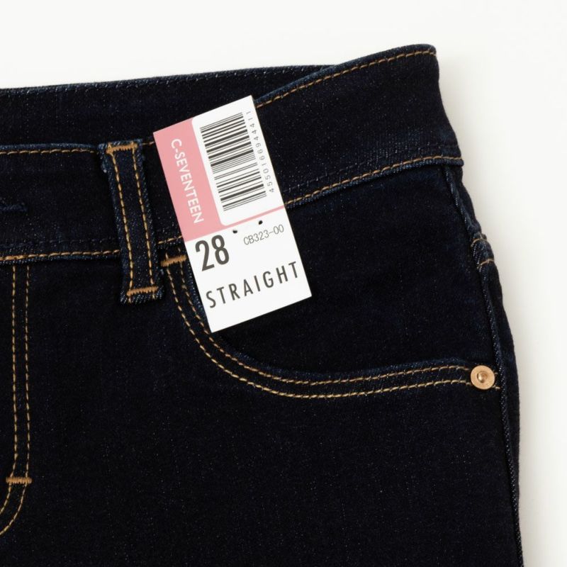 C17  ストレートデニムパンツ レディース商品画像-8
