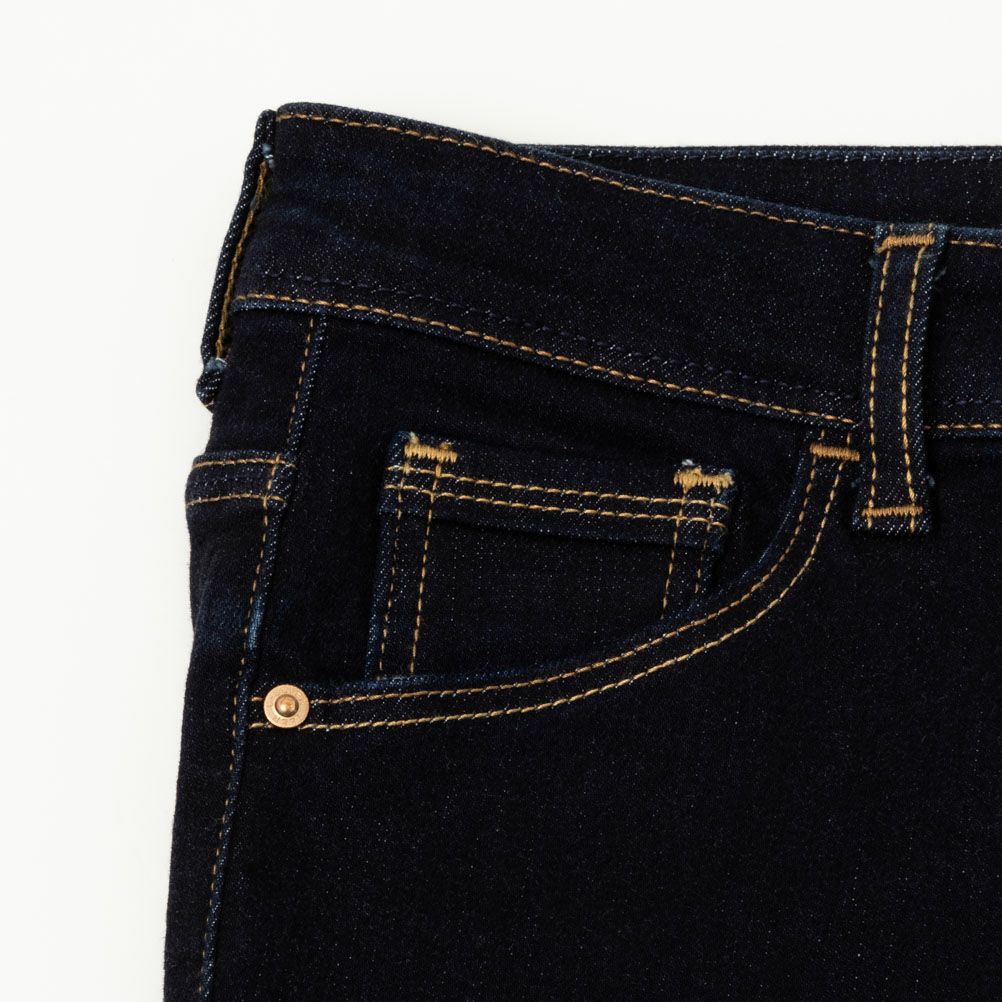 C17  ストレートデニムパンツ レディース商品画像-9