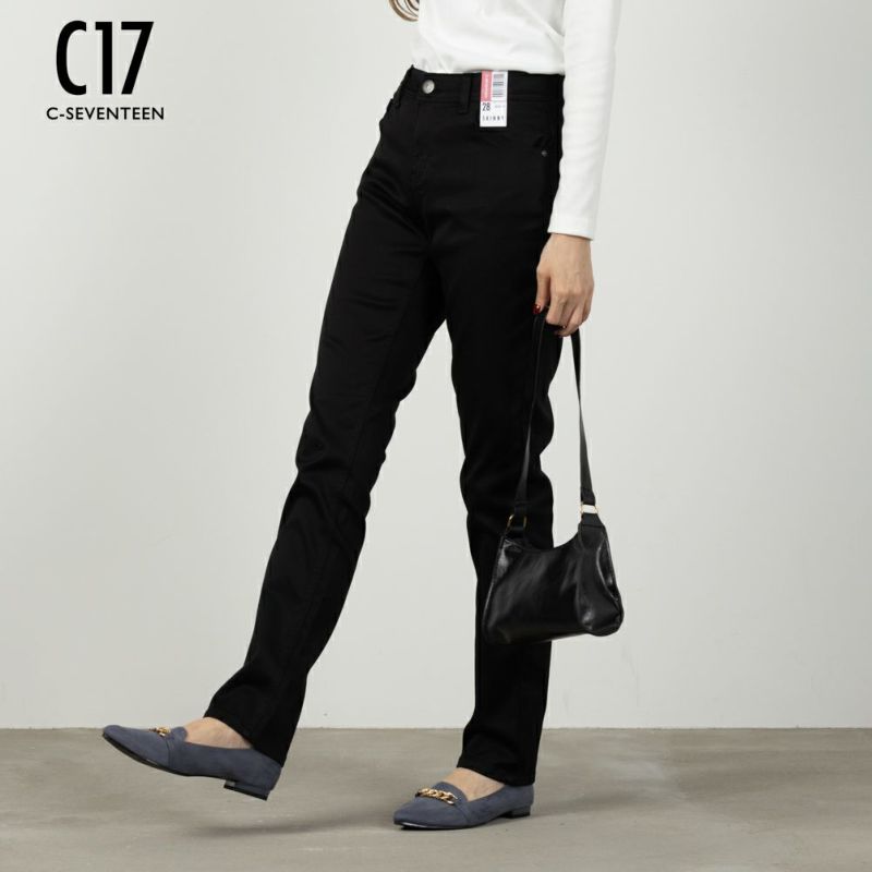 C17  ベーシックスキニーパンツ レディース商品画像-1
