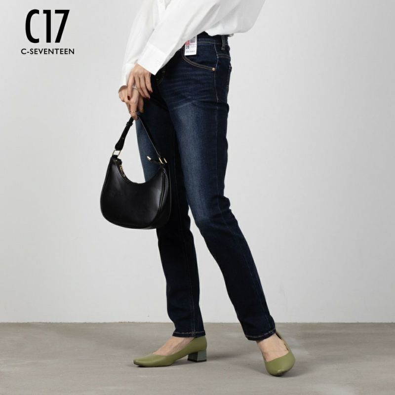 C17  ベーシックスキニーパンツ レディース商品画像-1