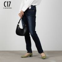 C17 ベーシックスキニーパンツ レディース
