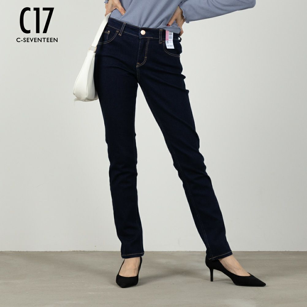 C17  ベーシックスキニーパンツ レディース商品画像-1