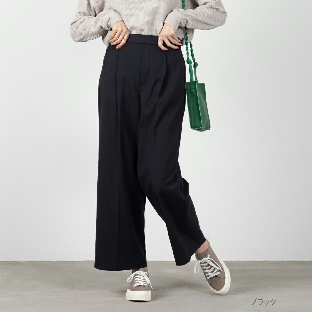 NAVY  ウィークストレッチワイドパンツ レディース商品サムネイル-3