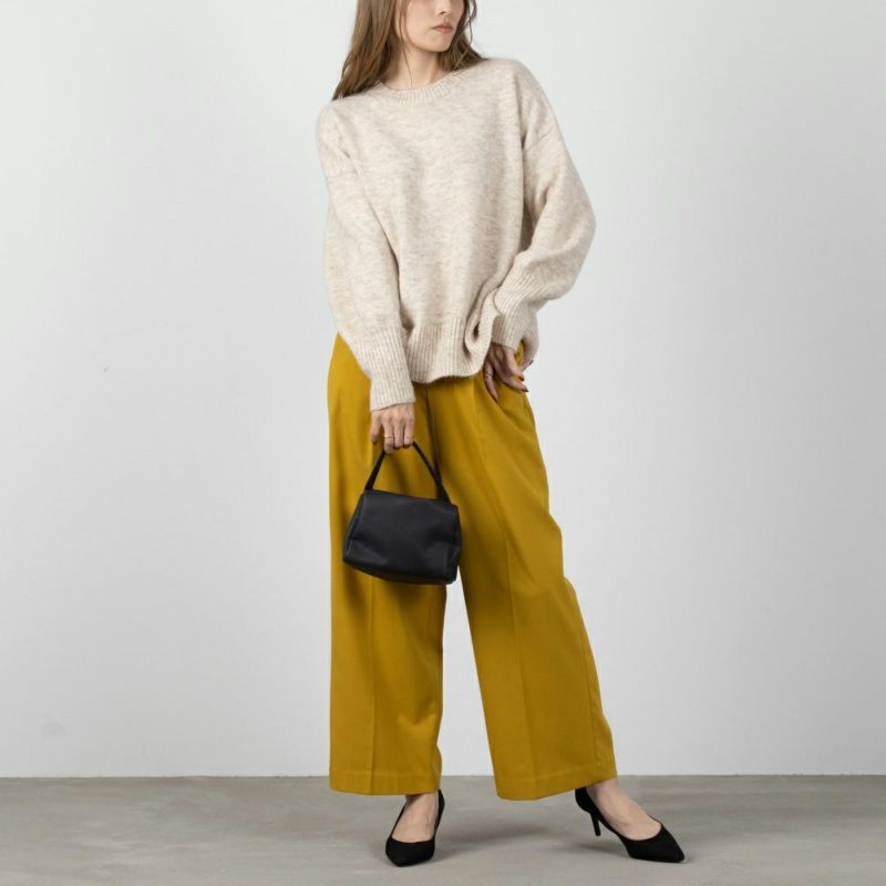 NAVY  ウィークストレッチワイドパンツ レディース商品画像-5