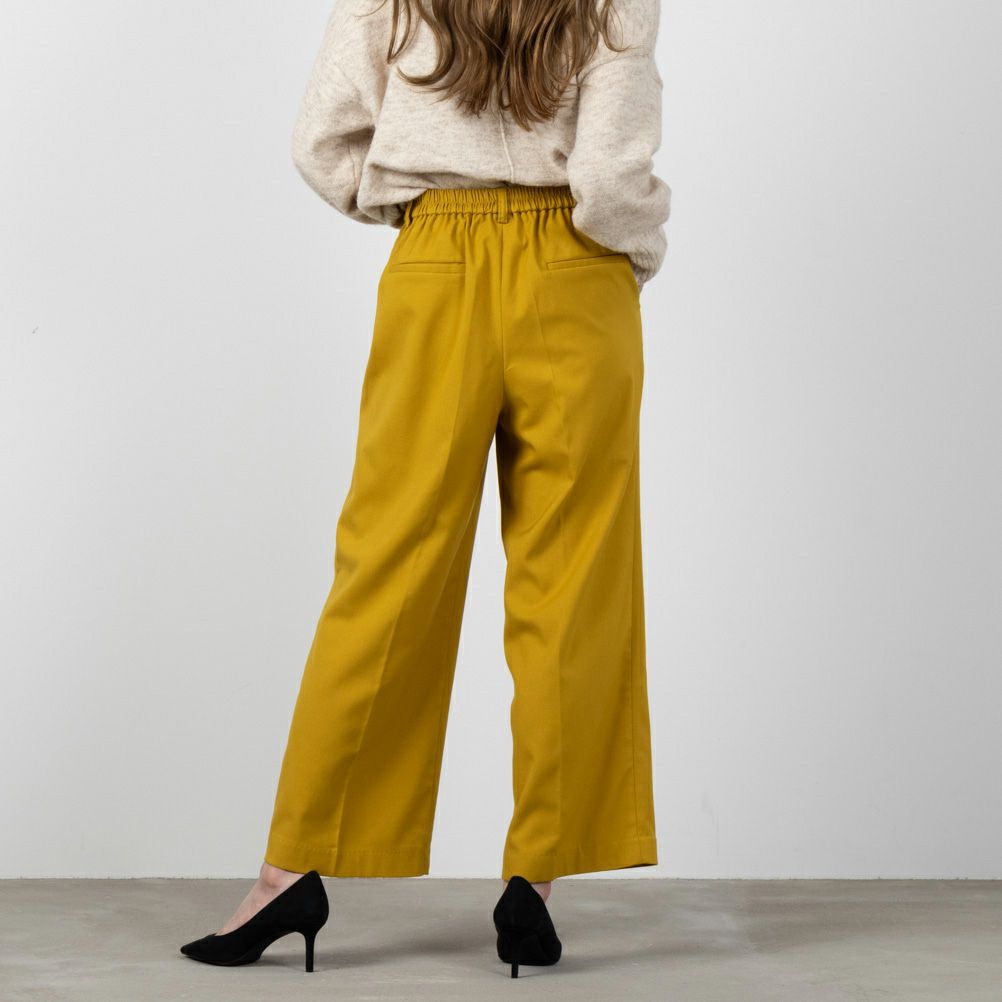 NAVY  ウィークストレッチワイドパンツ レディース商品画像-7