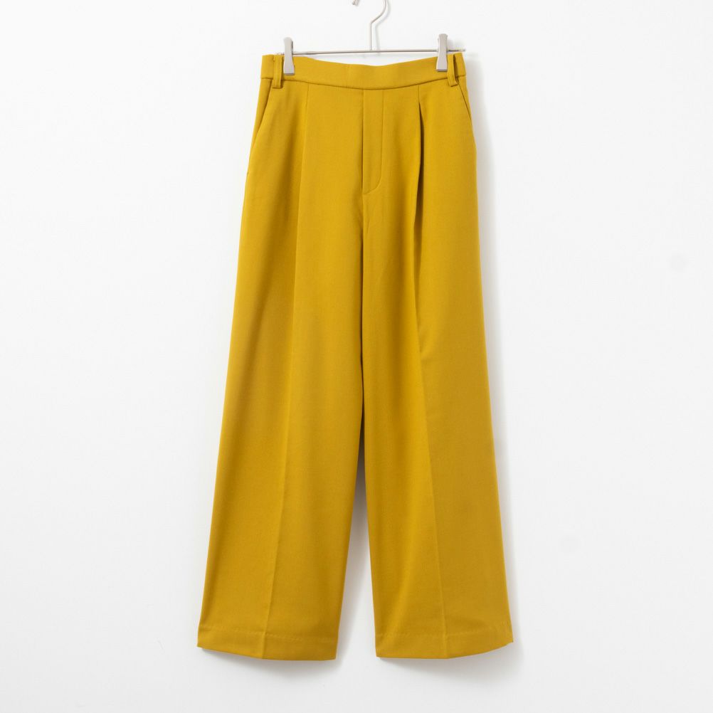 NAVY ウィークストレッチワイドパンツ レディース