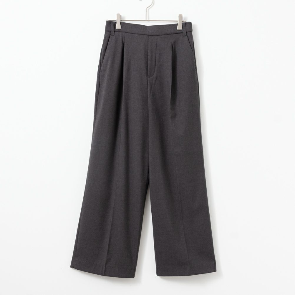 NAVY ウィークストレッチワイドパンツ レディース