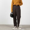 NAVY ウィークストレッチテーパードパンツ レディース