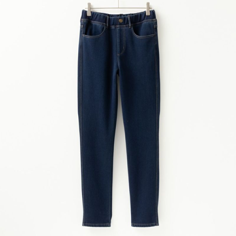 NAVY 温℃ 裏起毛スキニーパンツ 抗ピル加工 静電気抑制加工 着膨れしにくい レディース商品画像-13