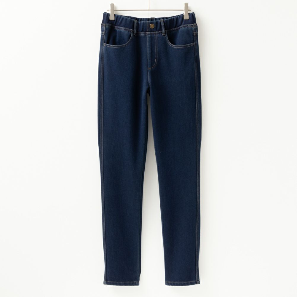 NAVY 温℃ 裏起毛スキニーパンツ 抗ピル加工 静電気抑制加工 着膨れしにくい レディース商品画像-13