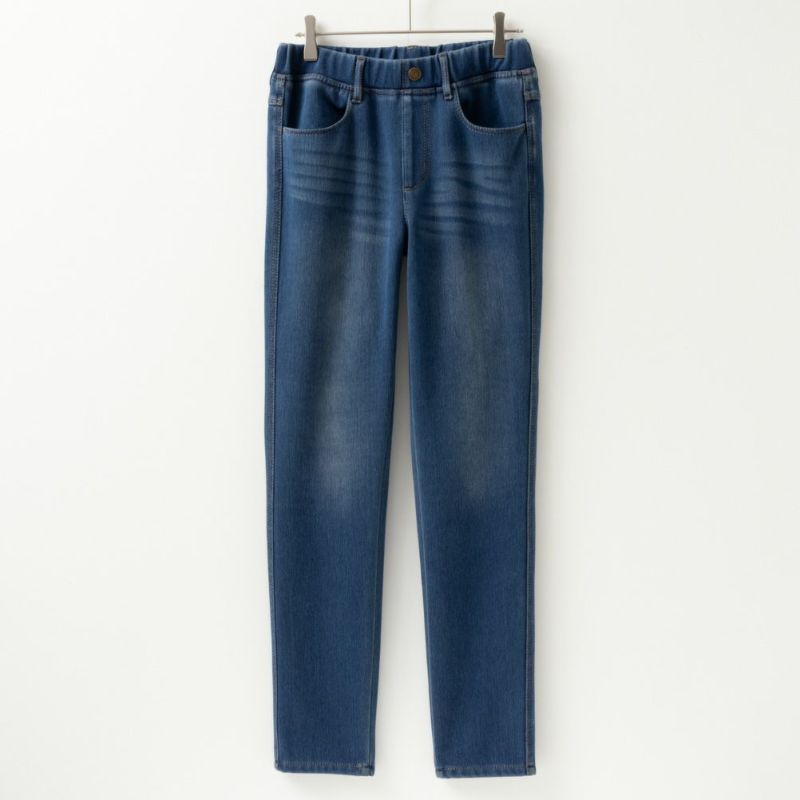 NAVY 温℃ 裏起毛スキニーパンツ 抗ピル加工 静電気抑制加工 着膨れしにくい レディース商品画像-18