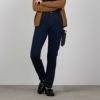 NAVY 温℃ モコモコスキニーパンツ レディース