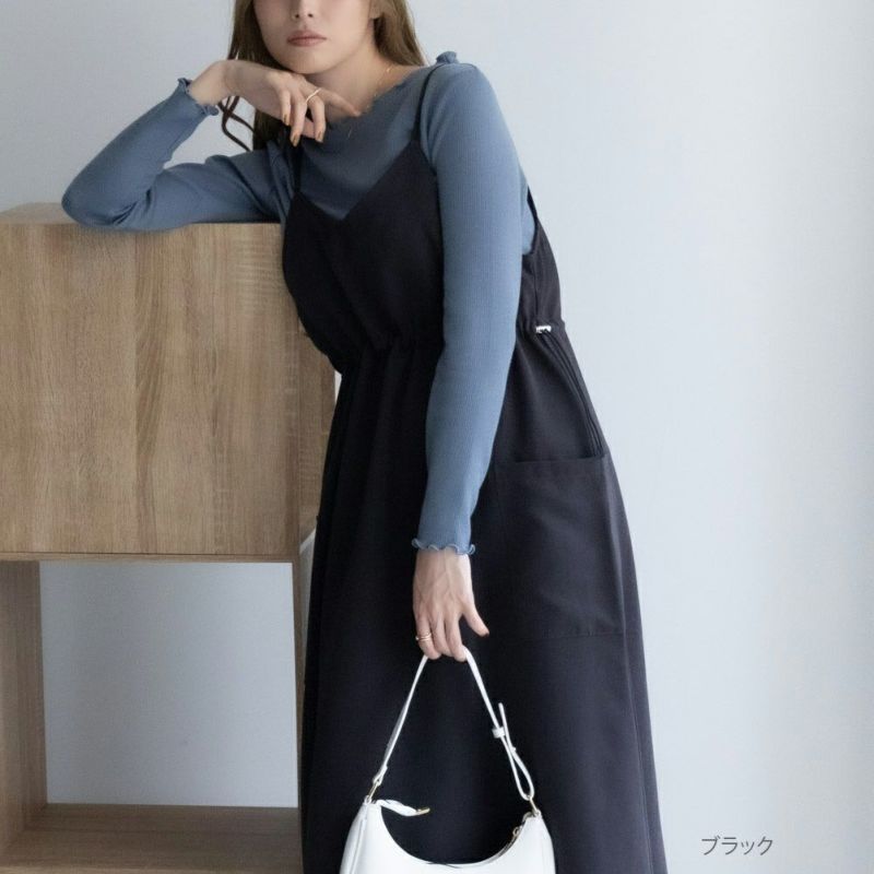 NAVY  ユーティリティキャミワンピース レディース商品画像-1