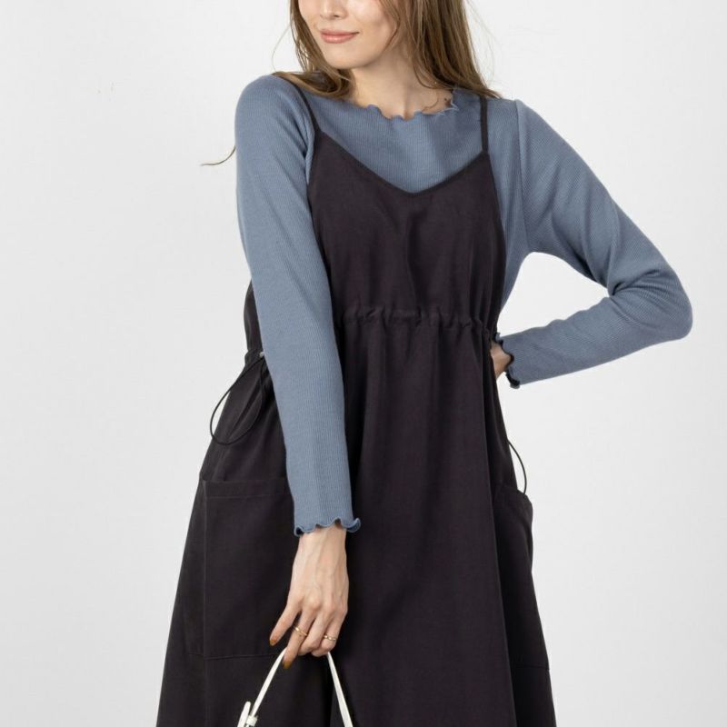 NAVY ユーティリティキャミワンピース レディース商品画像-4