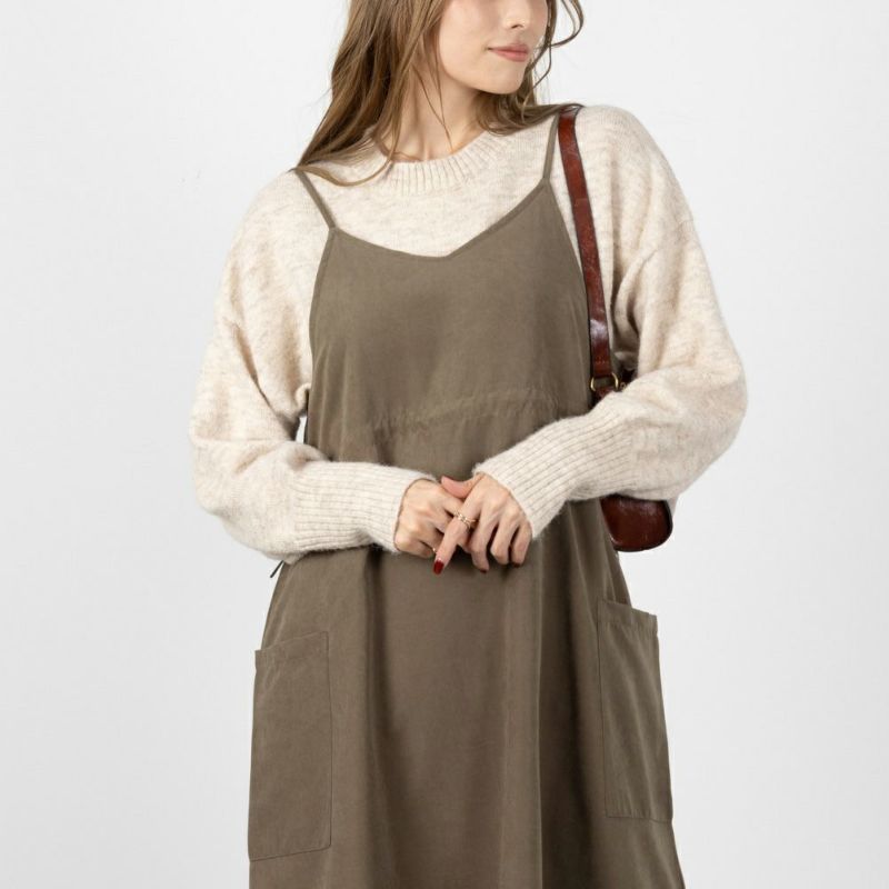 NAVY ユーティリティキャミワンピース レディース商品画像-7