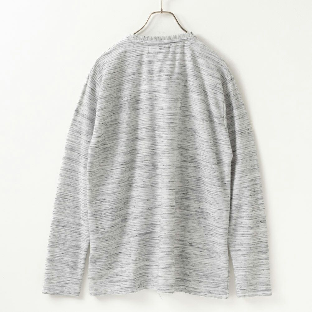 MOSSIMO  Yヘンリーネック長袖Tシャツ メンズ商品サムネイル-3