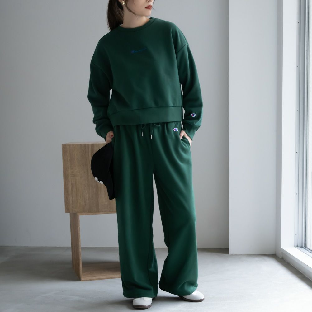 Champion クルーネックスウェットシャツ レディース