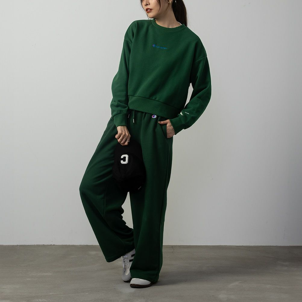 Champion クルーネックスウェットシャツ レディース