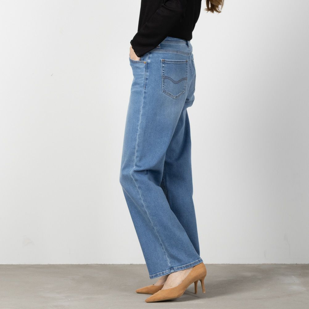 C17  ベーシックワイドパンツ レディース商品画像-3