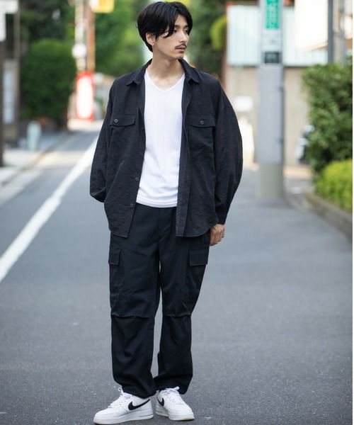 MOSSIMO バルーンスリーブシャツアンサンブル メンズ