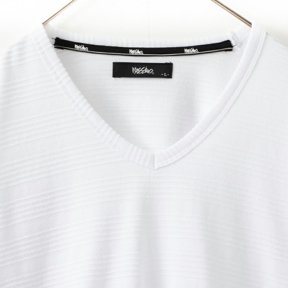 MOSSIMO タックボーダー長袖Tシャツ メンズ