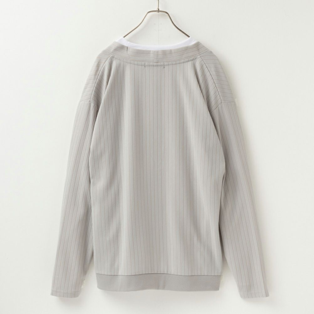 MOSSIMO 針抜きカーディガンアンサンブル メンズ