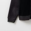 URBAN COLLECTION ポンチ素材 フェイクスエード切り替えプルオーバー メンズ商品サムネイル-5