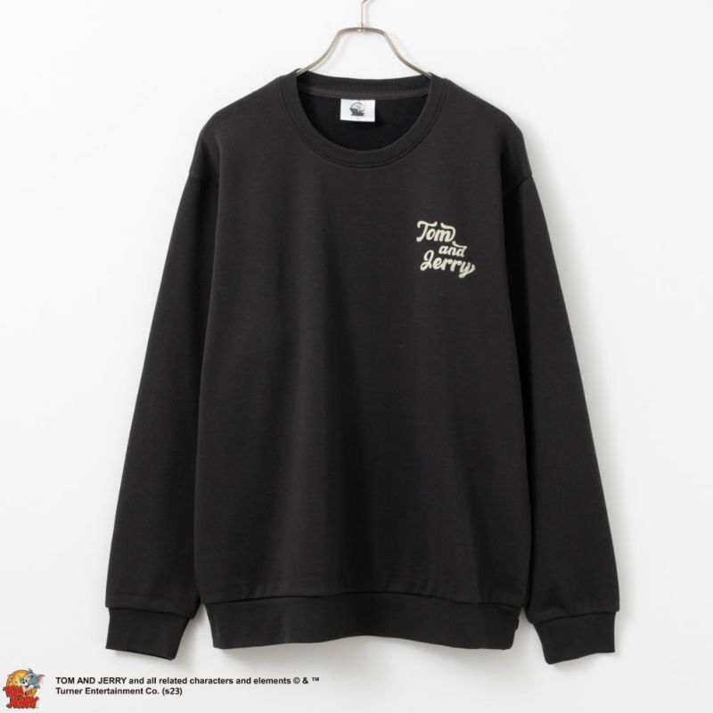 【オンラインストア限定】Tom and Jerry 発泡プリントトレーナー メンズ商品画像-2