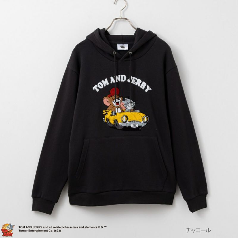 【オンラインストア限定】Tom and Jerry サガラ刺繍パーカー メンズ商品画像-2