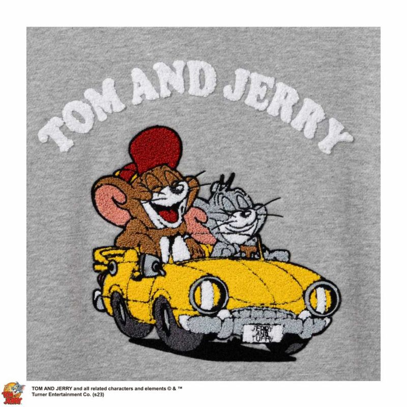 【オンラインストア限定】Tom and Jerry サガラ刺繍パーカー メンズ