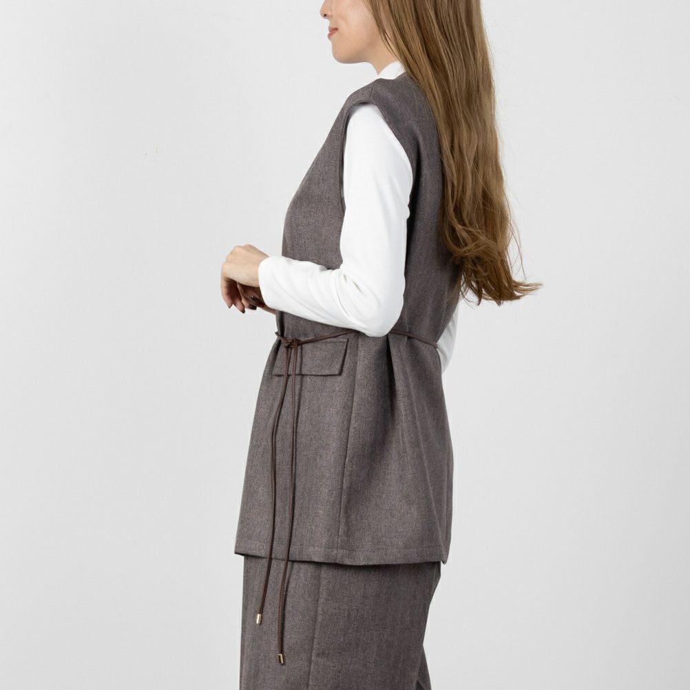 ウーリッシュヘリンボンジレ レディース